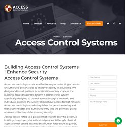 Professional Access Control Systems - Access Security Solutions