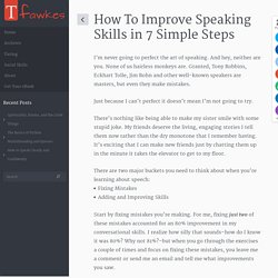 How To Improve Speaking Skills in 7 Simple Steps - Troy Fawkes