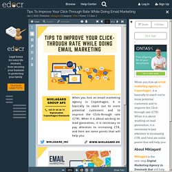 Tips To Improve Your Click-Through Rate While Doing Email Marketing