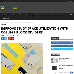 Improve Study Space Utilization with College Block Dividers