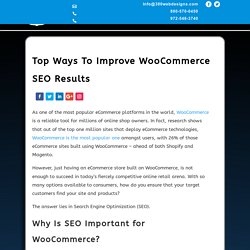 Top Ways To Improve WooCommerce SEO Results