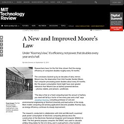 A New and Improved Moore's Law