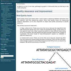 Quality Assurance and Improvement — RNA-Seq Course v1.0 documentation