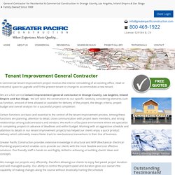 TI/ Tenant Improvement General Contractor - Greater Pacific Construction
