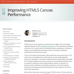 Improving HTML5 Canvas Performance