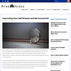 Improving Your Self Esteem and Be Successful