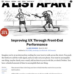 Improving UX Through Front-End Performance