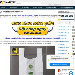 In Trục Đồng Túi Xốp Siêu Thị HCM