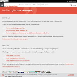 Contenu inaccessible - Les animations des Fondamentaux