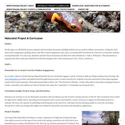 iNaturalist Project & Curriculum