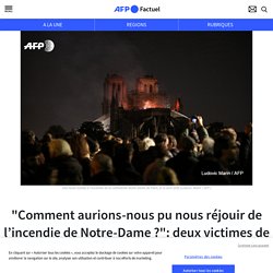 "Comment aurions-nous pu nous réjouir de l’incendie de Notre-Dame ?": deux victimes de la haine en ligne racontent