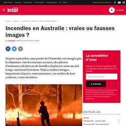 Incendies en Australie : vraies ou fausses images ?