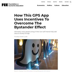 How This GPS App Uses Incentives To Overcome The Bystander Effect