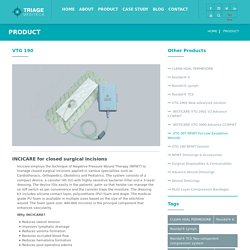 Incicare Hydrophilic NPWT dressing