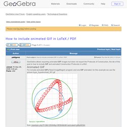 View topic - How to include animated GIF in LaTeX / PDF
