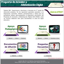 Programa de Inclusión y Alfabetización Digital