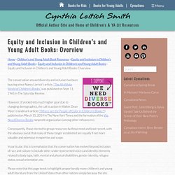 Equity and Inclusion in Children's and Young Adult Books: Overview - Cynthia Leitich Smith