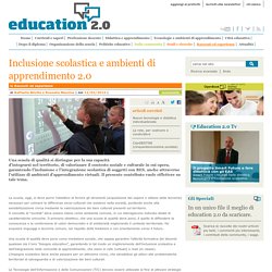 Inclusione scolastica e ambienti di apprendimento 2.0