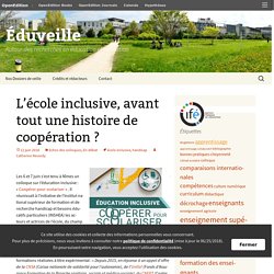 L’école inclusive, avant tout une histoire de coopération ?