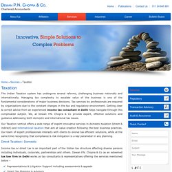 Income Tax Consultants in Delhi NCR - Tax Law Firm & Audit Consultant – Dewan P.N Chopra & Co