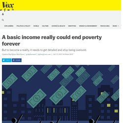 A basic income really could end poverty forever