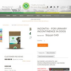 Incontia - for urinary incontinence in dogs Dr
