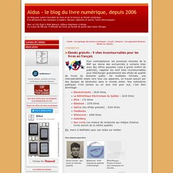 Ebooks gratuits : 9 sites incontournables pour les livres en français
