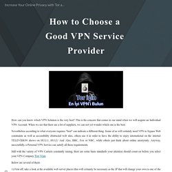 Increase Your Online Privacy with Tor and VPN