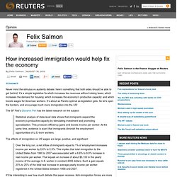 How increased immigration would help fix the economy