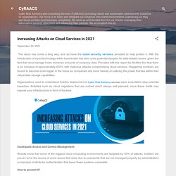 Increasing Attacks on Cloud Services in 2021