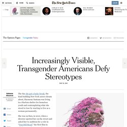 Increasingly Visible, Transgender Americans Defy Stereotypes