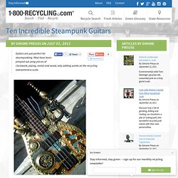 Ten Incredible Steampunk Guitars