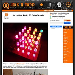 Incredible RGB LED Cube Tutorial