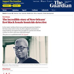 The incredible story of New Orleans' first black female homicide detective