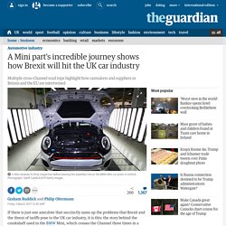 *****A Mini part's incredible journey shows how Brexit will hit the UK car industry