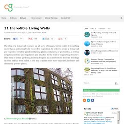 11 Incredible Living Walls