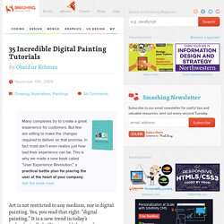 35 Incredible Digital Painting Tutorials