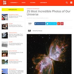 25 Most Incredible Photos of Our Universe