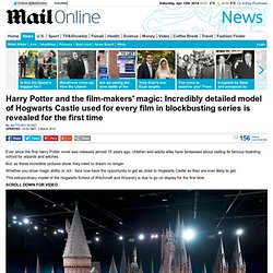Incredibly detailed model of Hogwarts Castle used for every Harry Potter film is revealed for the first time