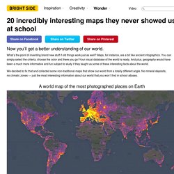 20 incredibly interesting maps they never showed us at school
