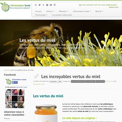 Les incroyables vertus du miel - L'Alimentation Santé