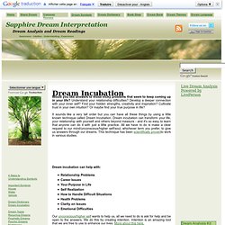 Benefits of Dream Interpretation