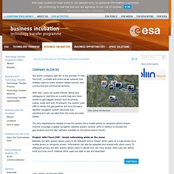 ESA Business Incubation bliin BV