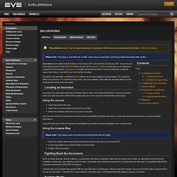 Incursions - EVElopedia - The EVE Online Wiki