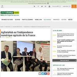 AgDataHub ou l’indépendance numérique agricole de la France, Machinisme