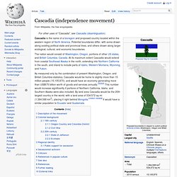 Cascadia (independence movement)