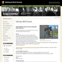 Liberty Bell Center - Independence National Historical Park