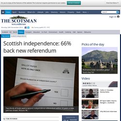 66% back new referendum