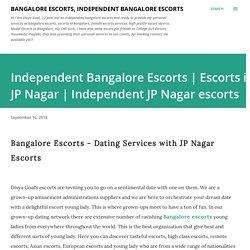 Independent Bangalore Escorts