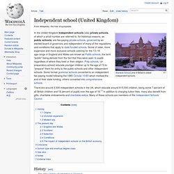Independent school (United Kingdom)